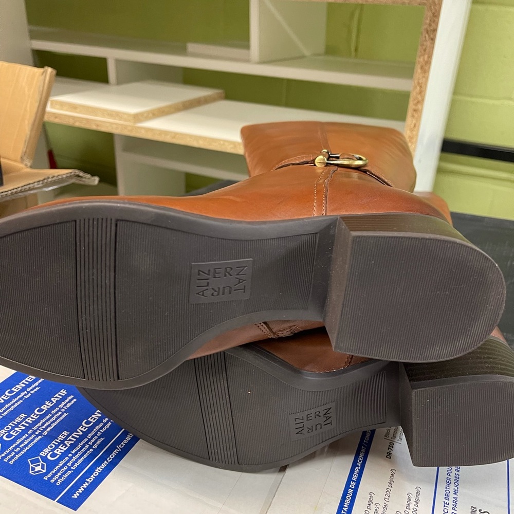 Brand New Naturalizer Kelso High Boots Cinnamon sizes - Picture 4 of 12